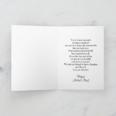 MOEDERDAG - DOCHTER - FUCHSIA ORCHIDEEËN KAART (Binnen)