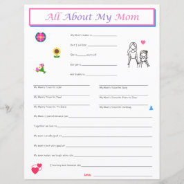 Moederdag Dochter Interview Print