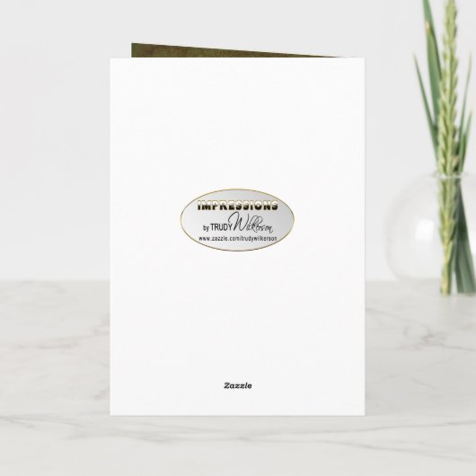 MOEDERDAG - Dochter - Tulpen in Vaas Kaart (Achterkant)