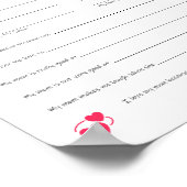 Moederdag Dochterinterview Download afdrukbaar Poster (Hoek)