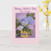 Moederdag/dochterkaart Kaart (Gele Bloem)