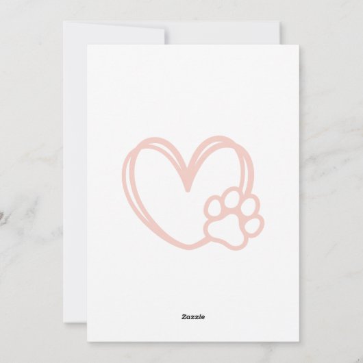 Moederdag Dog Moeder Schattige Huisdier Foto Feestdagenkaart (Achterkant)