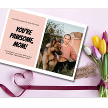 Moederdag Dog Moeder Schattige Huisdier Foto