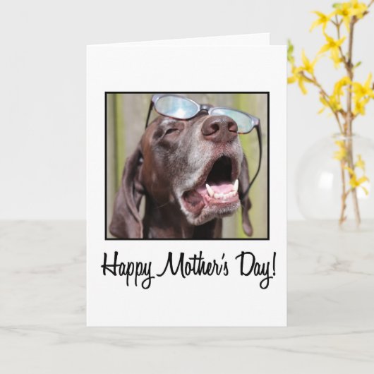 moederdag duitse aanwijzer kaart (Gele Bloem)