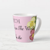 Moederdag Editable Latte Mok (Rechterhoek)