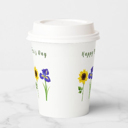 Moederdag editie papieren bekers (Links)