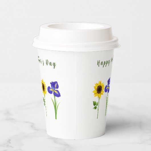 Moederdag editie papieren bekers (Rechts)