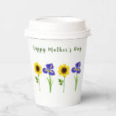 Moederdag editie papieren bekers (Voorkant)