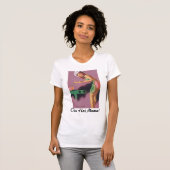 Moederdag Een Hot Mama. T-shirt (Voorkant volledig)