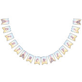 Moederdag eenhoorn-themafeest vlaggetjes (Alle)