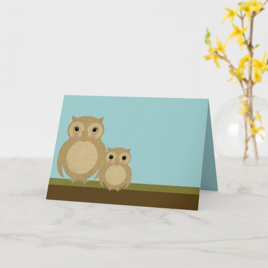 Moederdag Eigenaars Kaart (Gele Bloem)