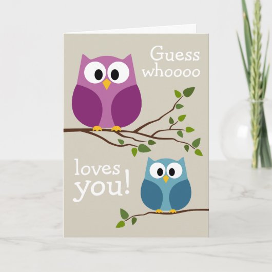 Moederdag - Eigenaars van Cute Kaart (Voorkant)