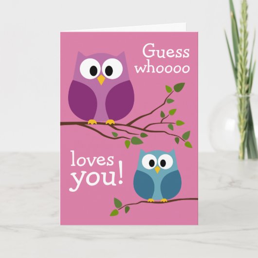 Moederdag - Eigenaars van Cute Kaart (Voorkant)