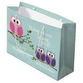 Moederdag - Eigenaars van Cute Large Cadeautasje (Voorkant Gekanteld)