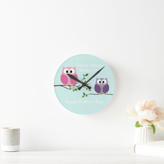 moederdag - Eigenaars van Cute Ronde Klok (Huis)