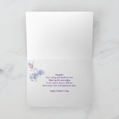 Moederdag Elegant Garden Butterflies Kaart (Binnen)