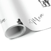 Moederdag | Elegant Gift Paper Cadeaupapier (Rol Hoek)