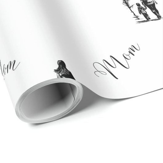 Moederdag | Elegant Gift Paper Cadeaupapier (Rol Hoek)