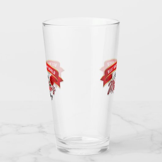 Moederdag Elegant glazen beker (Rechts)