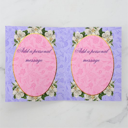 Moederdag Elegant  Mooi Bedankkaart (Binnen)