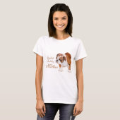 Moederdag Engelse Bulldog T-shirt (Voorkant volledig)