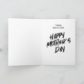 Moederdag-evaluatiekaart Kaart (Binnen)