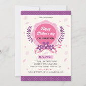 Moederdag Evenement Uitnodiging Flyer Sjabloon (Voorkant)