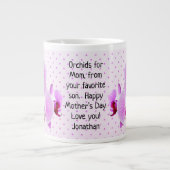 Moederdag - Exotische orchideeën Floral Fotografie Grote Koffiekop (Voorkant)