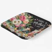 Moederdag familie Brunch papier Bord (Gebogen)