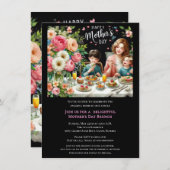 Moederdag Family Brunch Kaart (Voorkant / Achterkant)