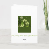 Moederdag Fantasy Moon Kaart (Achterkant)