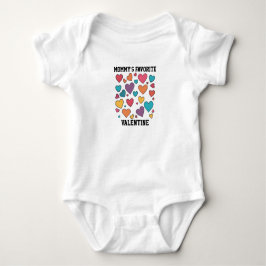 Moederdag Favoriete Valentijnsdag Sweet Hearts-ont Romper
