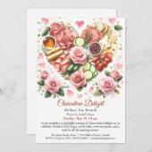 Moederdag feest - Charcuterie Delight Kaart (Voorkant / Achterkant)