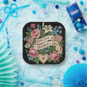 Moederdag-feestdag Papieren Bordje (Feest)