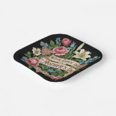 Moederdag-feestdag Papieren Bordje (Gebogen)