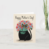 Moederdag Feestdagen Kaart (Voorkant)