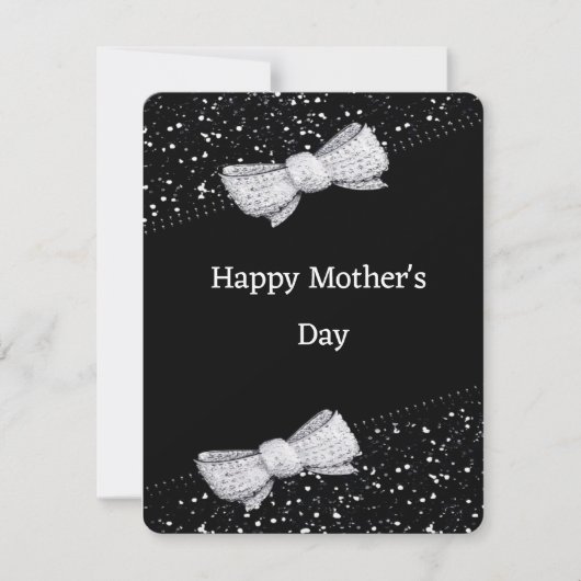 moederdag  feestdagenkaart (Voorkant)