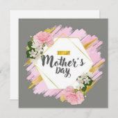 Moederdag Feestdagenkaart (Voorkant / Achterkant)