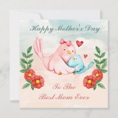 Moederdag Feestdagenkaart (Voorkant)