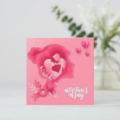 Moederdag Feestdagenkaart (Staand voorkant)