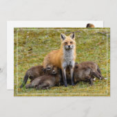 Moederdag Feestdagenkaart (Voorkant / Achterkant)