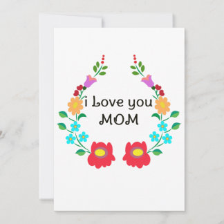 moederdag feestdagenkaart