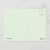 Moederdag -  fijn wit en rood tulp briefkaart (Achterkant)