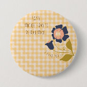 Moederdag,Fijne Moederdag aan mijn Rolmodel Ronde Button 7,6 Cm (Voorkant)