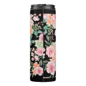 Moederdag floral gift thermosbeker (Achterkant)