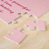 Moederdag Floral Love Unconditional Poem Small Legpuzzel (Zijkant)