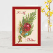  Moederdag Floral Rozen Kaart (Gele Bloem)