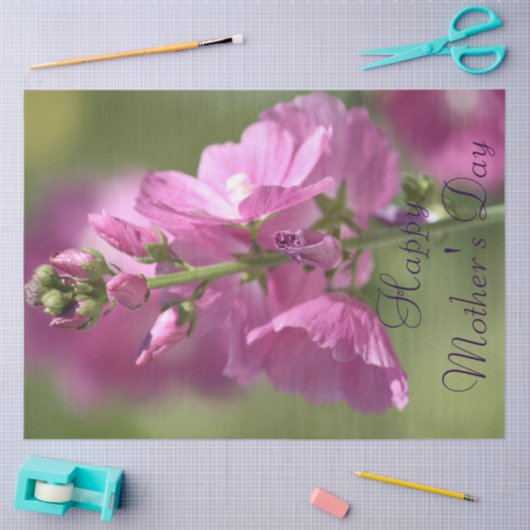 Moederdag Floral Tissuepapier (Craft)