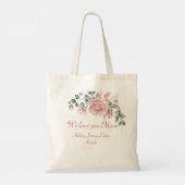 Moederdag Floral Tote Bag (Achterkant)