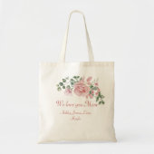 Moederdag Floral Tote Bag (Voorkant)